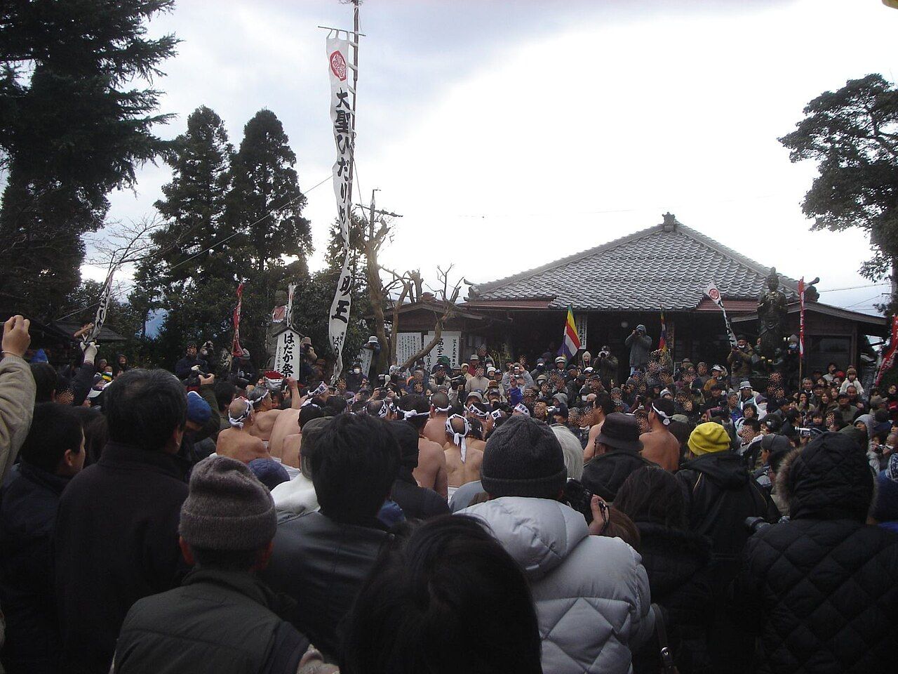 節分会はだか祭り