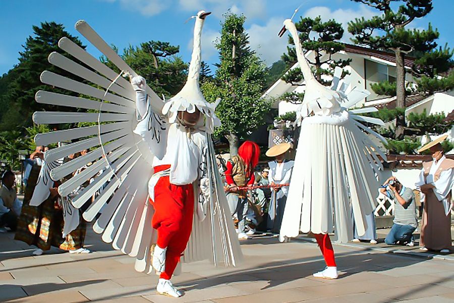 津和野の鷺舞