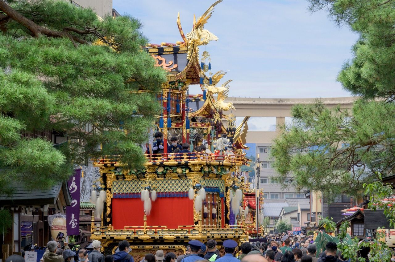秋の高山祭