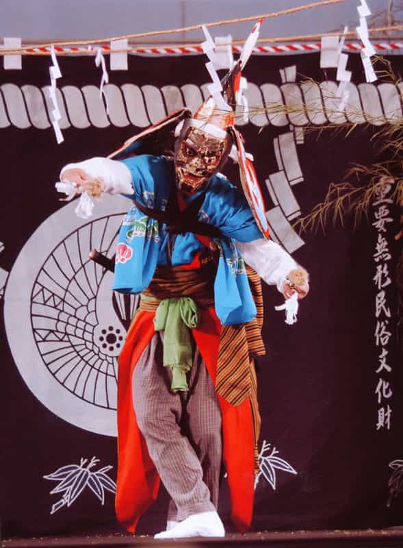 早池峰神楽舞初め