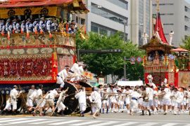 祇園祭-花傘巡行・還幸祭