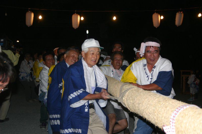 十五夜さん大綱引き祭り