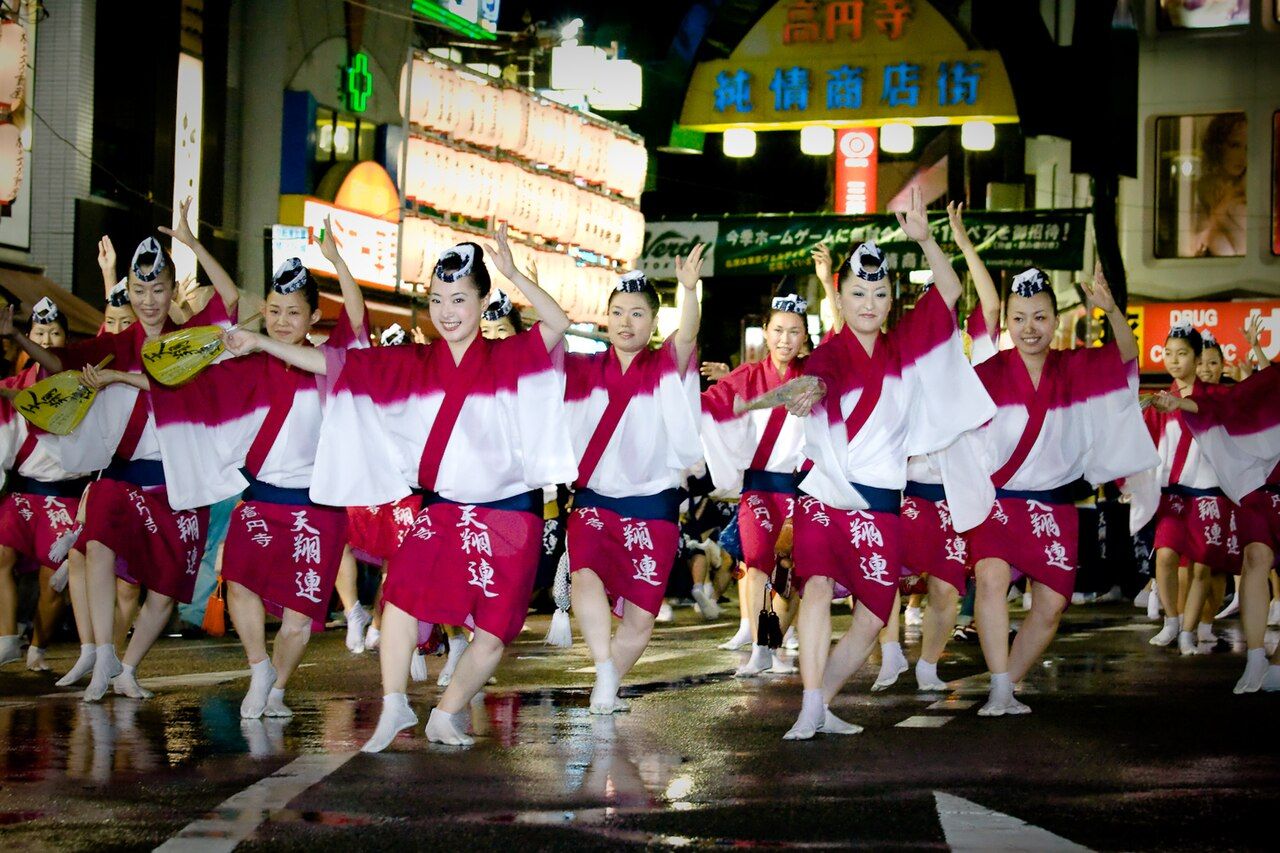 東京高円寺阿波おどり