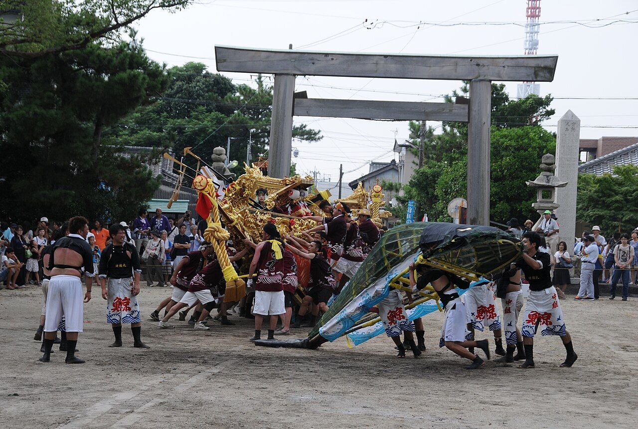 富田の鯨船行事