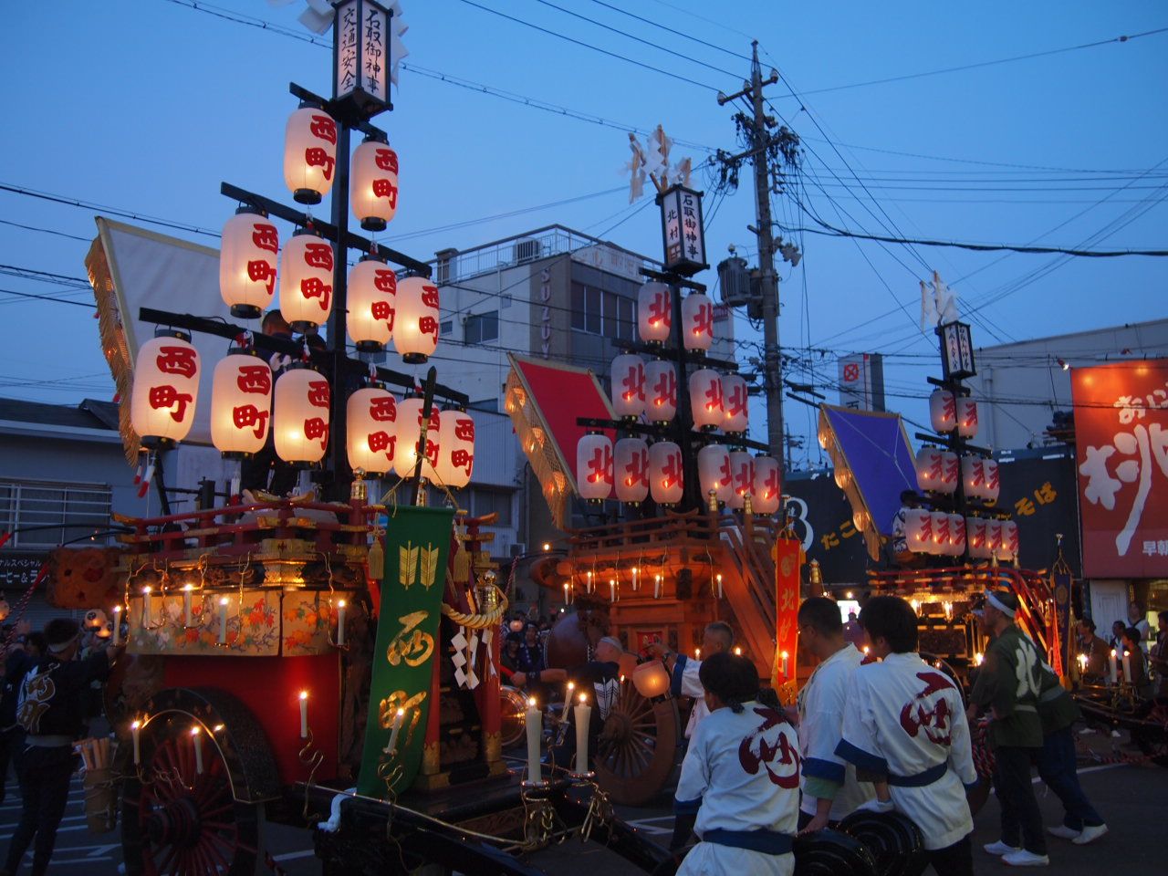 富田の石取祭